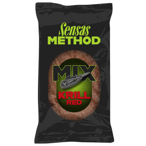 Krmivo SENSAS Method Mix Red Krill, 1 kg