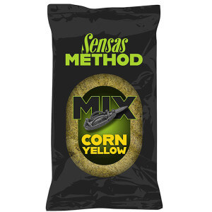 Krmení SENSAS Method Mix Yellow Corn, 1 kg