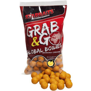 Boilie STARBAITS Grab & Go Global Banan Cream, 800 g