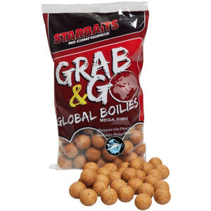 Boilie STARBAITS Grab & Go Global Mega Fish, 800 g