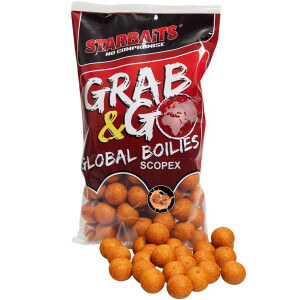 Boilie STARBAITS Grab & Go Global, Scopex, 800 g