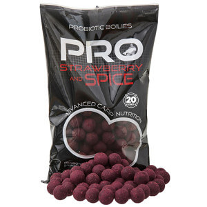 Boilie STARBAITS Pro Strawberry & Spice, 800 g