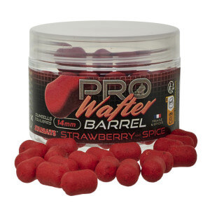 Boilie STARBAITS Pro Wafter Strawberry & Spice, 50 g