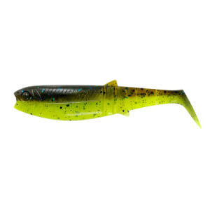 Nástraha SAVAGE GEAR Cannibal Shad B, Chartreuse Pumpkin