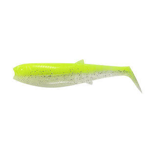 Nástraha SAVAGE GEAR Cannibal Shad B, Fluo Yellow Glow