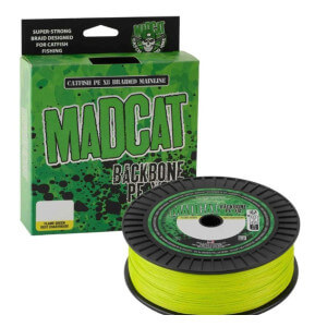Pletená šňůra MADCAT Backbone PE X8, Chartreuse