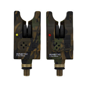SET = 2x signalizátor KINETIC X-Run Camo Micro Red & Yellow