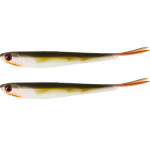 Nástraha WESTIN Twinteez V2 V-Tail, Bass Orange, 2 ks