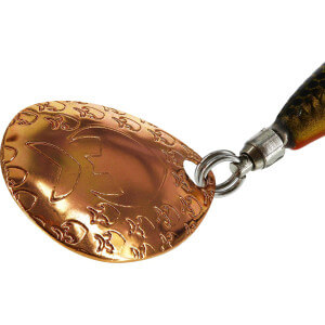 Obrázek 3 k Nástraha WESTIN Dropbite Tungsten Spin Tail Jig, Bling Perch