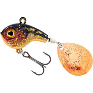Nástraha WESTIN Dropbite Spin Tail Jig 3,4cm, 17g, Copper Perch