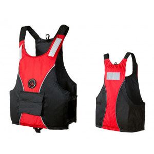 Plovací vesta Aquarius Kajak červeno černá