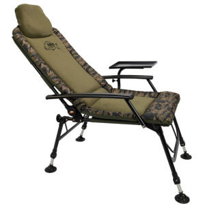 Obrázek 2 k Křeslo BAT-Tackle Camou Chair mit Seitentisch