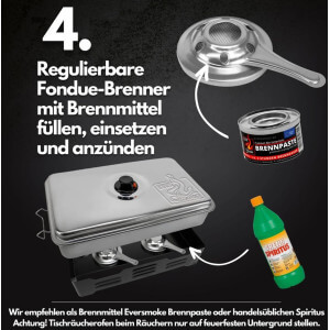 Obrázek 5 k SET = Udírna Eversmoke Deluxe Edelstahl Tischräucherofen + příslušenství
