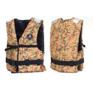 Plávacia vesta Aquarius Camo Forest