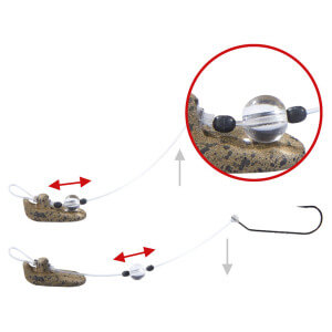 Obrázek 3 k Systém BALZER Shirasu Walker Rig Perch Zander