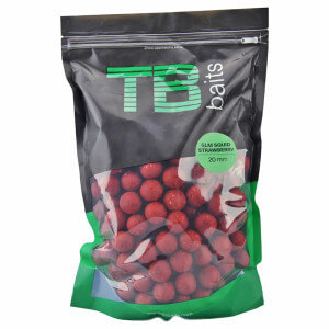 Boilie TB Baits GLM Squid Strawbery, 2,5kg, 20mm