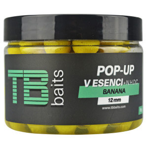 Boilie TB Baits Pop Up Banana + NHDC, 16 mm, 65 g