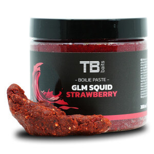 Obaľovacia pasta TB Baits, GLM Squid Strawberry
