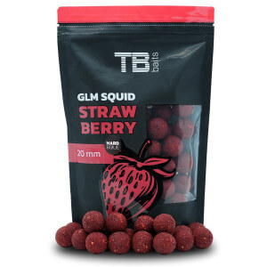 Boilie TB Baits Hard GLM Squid Strawbery