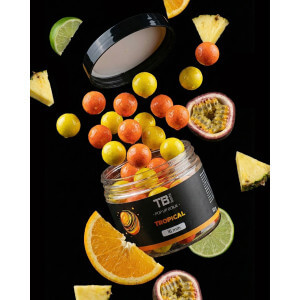 Obrázok 2 k Boilie TB Baits Pop Up Tropical + NHDC, 50 g