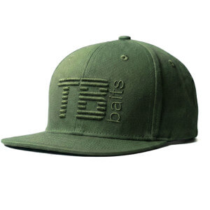Šiltovka TB Baits Snapback 3D Logo, Green