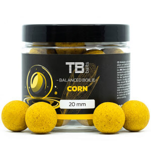 Vyvážené boilie TB Baits Balanced Grand Corn + atraktor