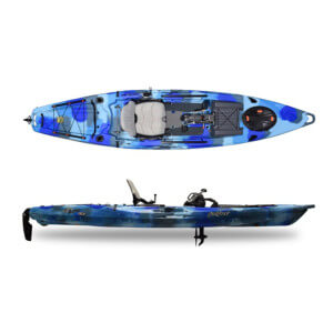 Obrázok 4 k Kajak FEEL FREE LURE 13.5 V2 Overdrive Ready, 418 cm, Ocean Camo