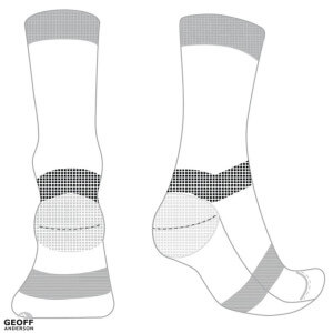 Obrázok 4 k Ponožky Geoff Anderson WizWool Light Weight, čierne