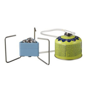 SET - skládací vařič MEVA Triangle + kartuše