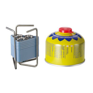 Obrázek 2 k SET - skládací vařič MEVA Triangle + kartuše