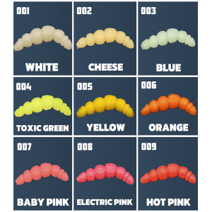 Obrázok 2 k Larva HARMONY BAITS Apod Fat, Cheese, 40 mm, 7 ks