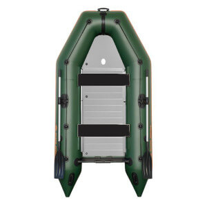 Člun KOLIBRI KM D zelený, vyztužená podlaha hliníková