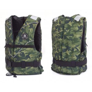 Plovací vesta Aquarius Camo Military