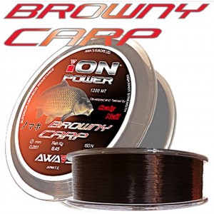 AWA´S Ion Power Browny Carp priemer 0,261mm/ 8,45kg