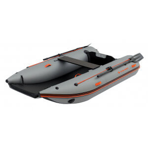 Člun Katamaran KOLIBRI Sea Cat KM-300CM, tmavo šedý, Air-deck podlaha