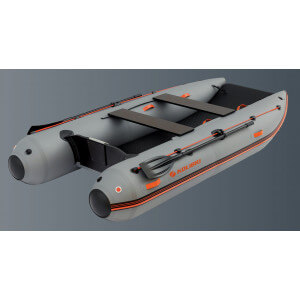 Obrázek 2 k Člun Katamaran KOLIBRI Sea Cat KM-340CM, tmavo šedý, Air-deck podlaha