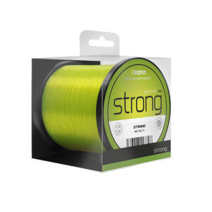 Vlasec DELPHIN Fixation Carp Strong Fluo žlutý 0,300mm/ 16,90lb