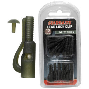 Klip StarBAITS Lead Lock Clip barva zelená