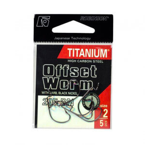 Obrázek 2 k Háčiky ROBINSON Titanium Offset Worm