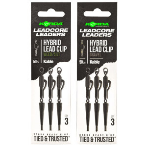 Obrázok 2 k Montáž KORDA Leadcore Leaders Hybrid Lead Clip Grave