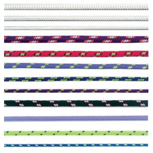 PES šňůra polyesterová pletená bez jádra