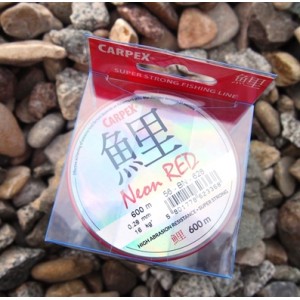 Vlasec CARPEX Neon Red 600m