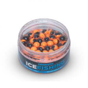 Lososí jikry MIKBAITS ICE Fishing Range v dipu, 100 ml nymfa