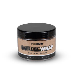 Obrázok 3 k Obalené boilie MIKBAITS Maniaq Double Wrap NutraKrill, 500 ml