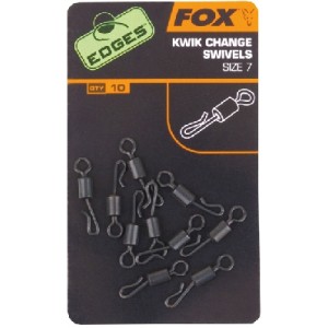 Rychle obratlík FOX Edges Kwik Chance Swivels