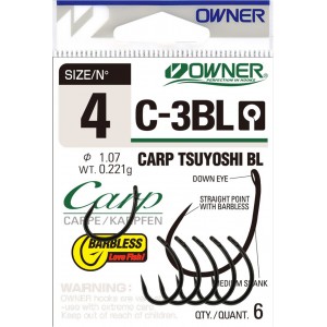 Háčky OWNER Carp Tsuyoshi C-3BL