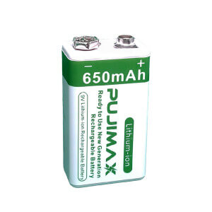 Nabíjecí baterie Líthiová 9 V/ 650 mAh (1000 cyklov)