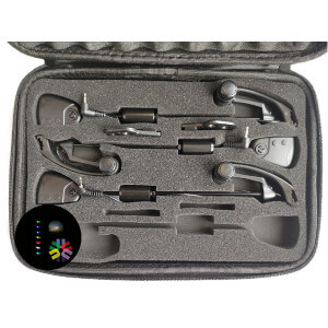 SET 3x swinger ZICO Unicarp MC LED magnetickým klipem