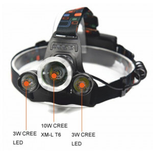Obrázek 3 k Čelovka TRIXLINE 10W CREE XM-L T6