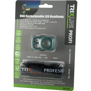 Obrázek 4 k Nabíjecí čelovka TRIXLINE 3W XPE Headlamp TR A217